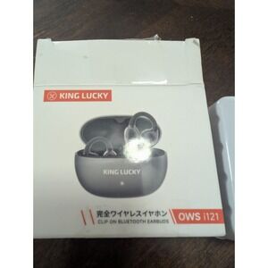 King Lucky Sound Quality Enhanced Model Ear Cuff" Earphones Bluetoo